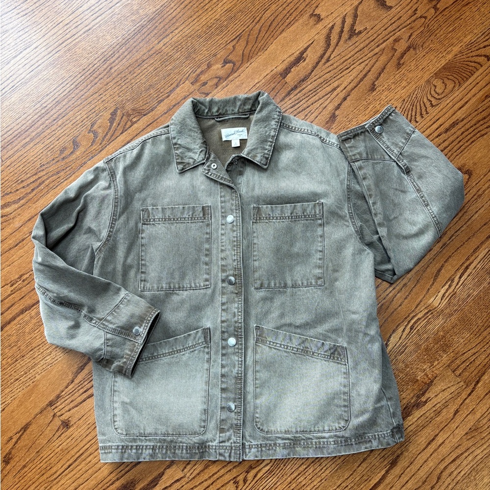 Universal Thread Light Brown Denim Jacket - image 8